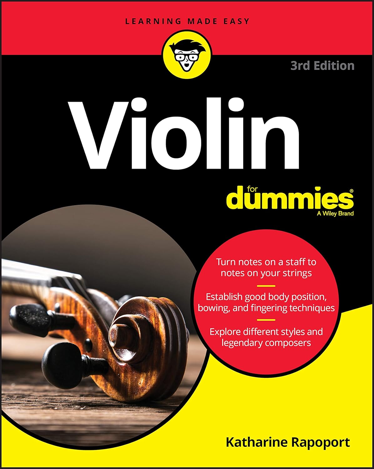 Violin For Dummies: Book + Online Video and Audio Instruction cover