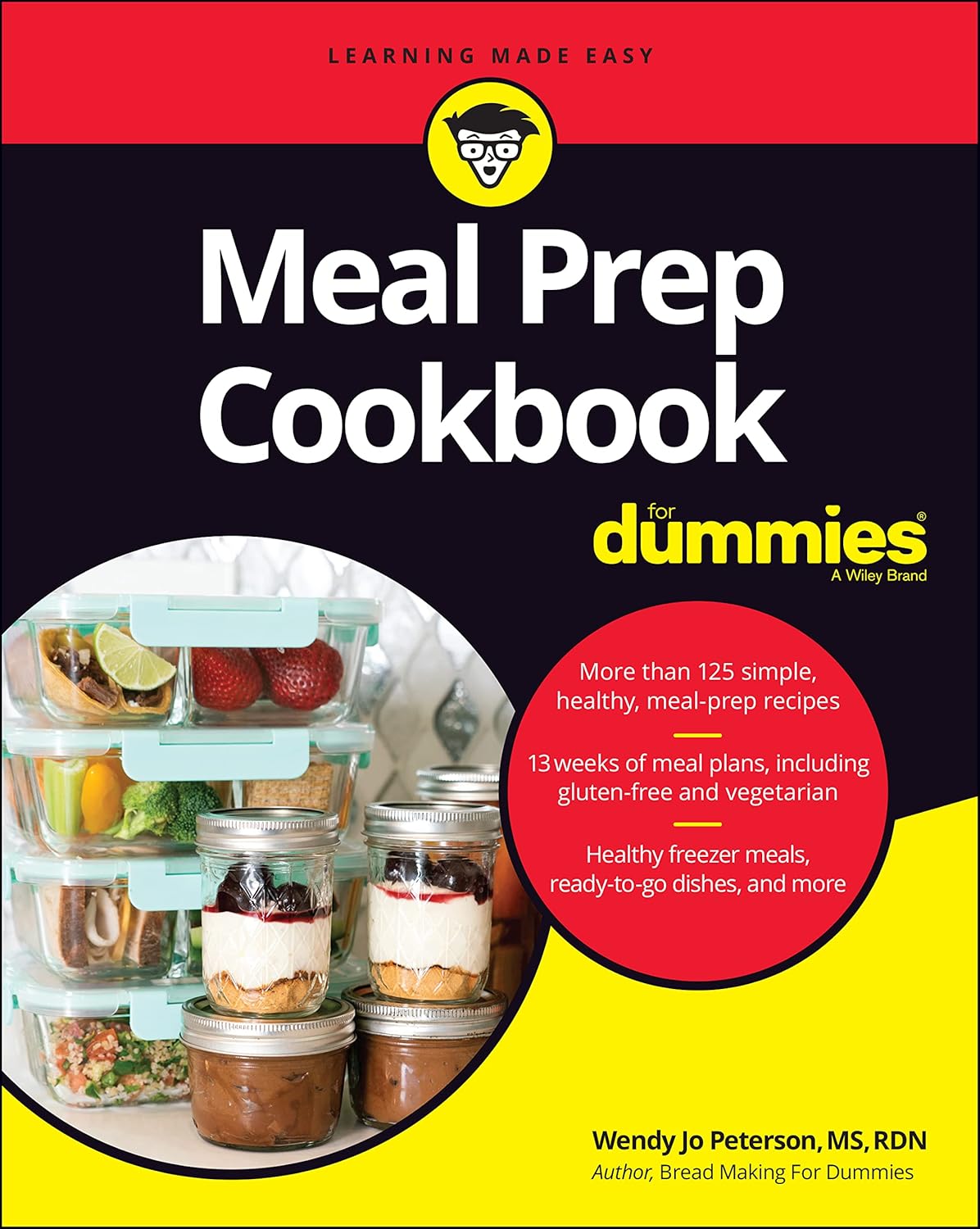 Meal Prep Cookbook For Dummies cover