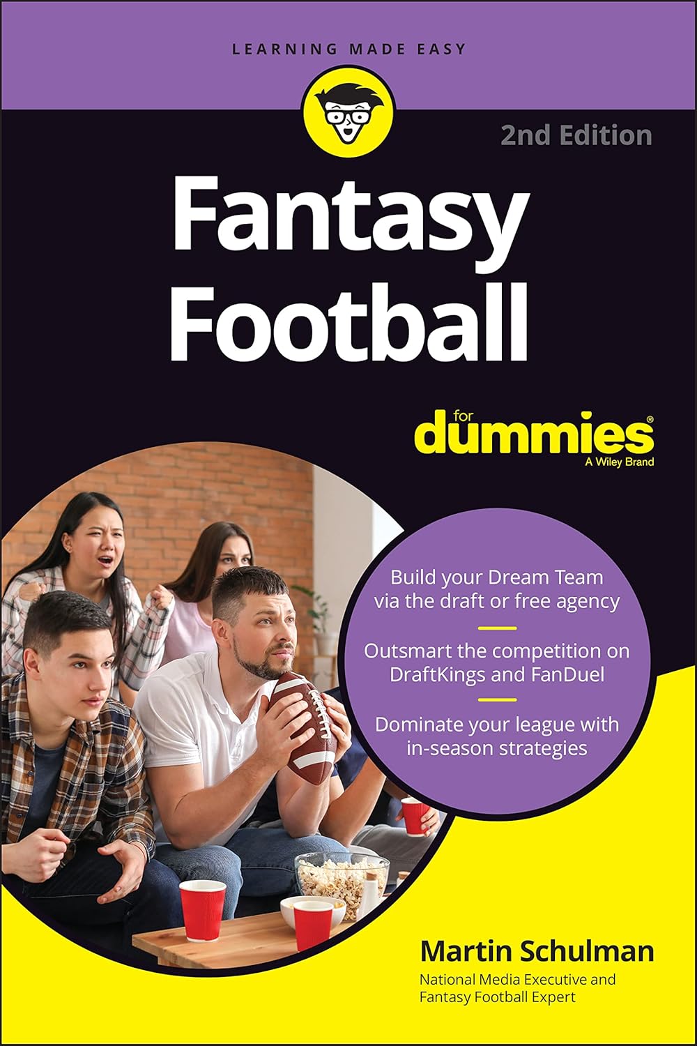 Fantasy Football For Dummies cover