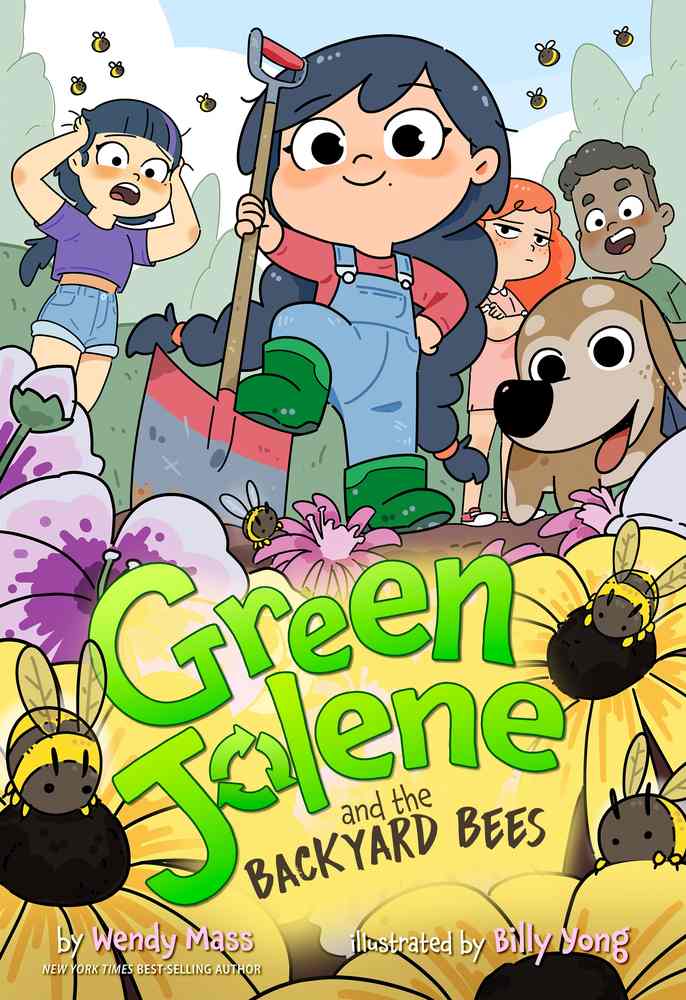 Green Jolene and the Backyard Bees book cover