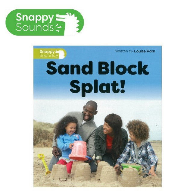 Snappy Sounds Foundation Level 2 Book 15a: Sand Block Splat cover