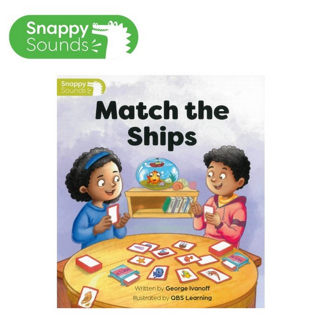 Snappy Sounds Foundation Level 2 Book 16a: Match the Ships cover