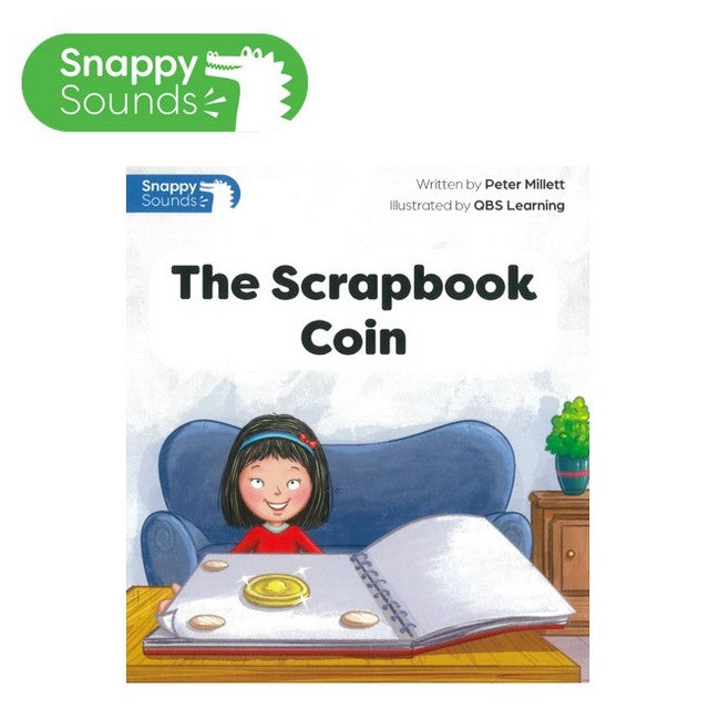 Snappy Sounds Foundation Level 4 Book 32a: The Scrapbook Coin cover