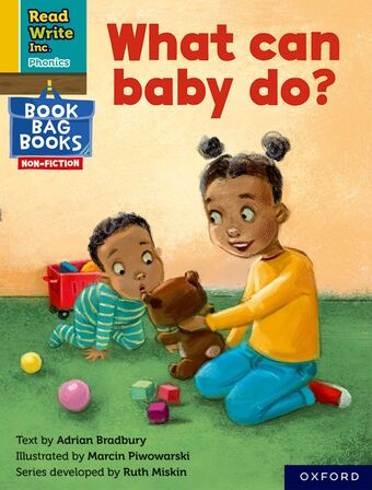RWI PHON: BBB NF YELLOW 7 What can baby do? book cover