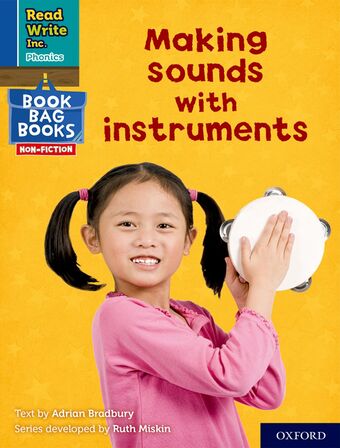 RWI PHON: BBB NF BLUE 10 Making sounds with instruments book cover