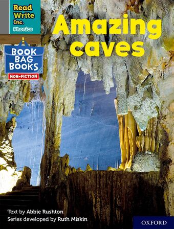 RWI PHON: BBB NF GREY 6 Amazing caves book cover