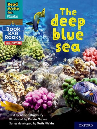 RWI PHON: BBB NF GREY 8 The deep blue sea book cover