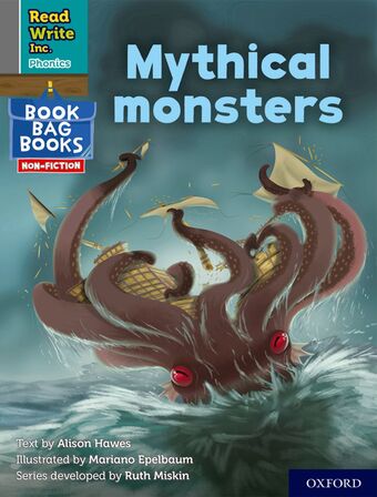 RWI PHON: BBB NF GREY 9 Mythical monsters book cover
