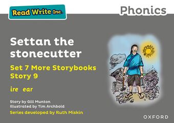 Read Write Inc Phonics: Grey Set 7A Storybook 9 Settan the stonecutter book cover