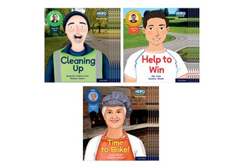 Hero Academy Non-fiction: Oxford Level 5, Green Book Band Class Pack book cover
