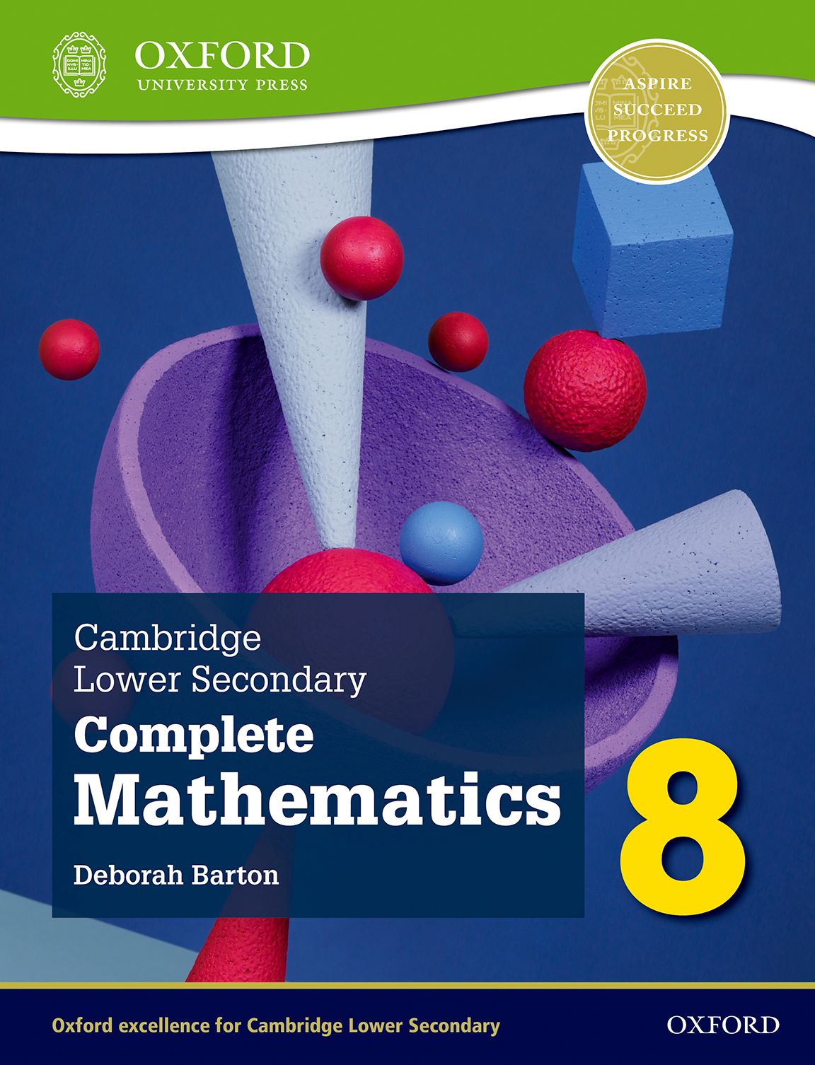 Cambridge Lower Secondary Complete Mathematics 8 Student Book book cover
