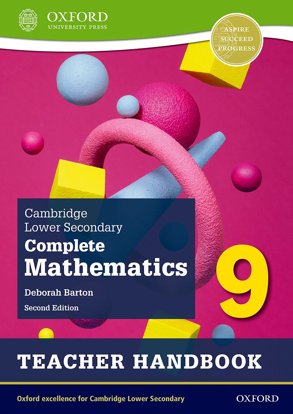 Cambridge Lower Secondary Complete Mathematics 9 Teacher Handbook book cover