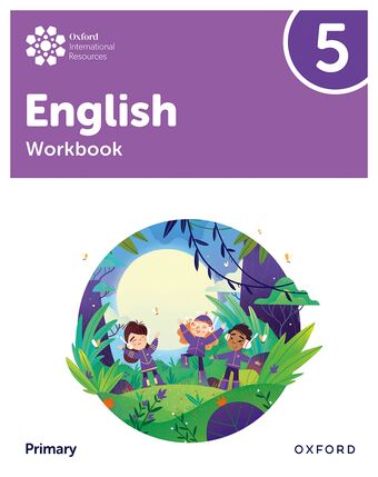 Oxford International Primary English Workbook Level 5 book cover