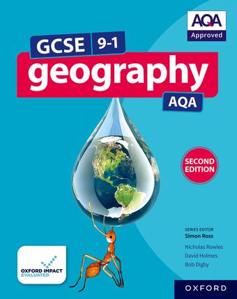 GCSE 9-1 Geography AQA Student Book book cover