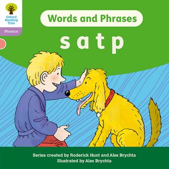 ORT: Floppy's Phonics Decoding Practice: Oxford Level 1+ Words & Phrases s a t p book cover