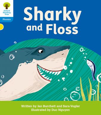 ORT: Floppy's Phonics Decoding Practice: Oxford Level 3: Sharky and Floss book cover