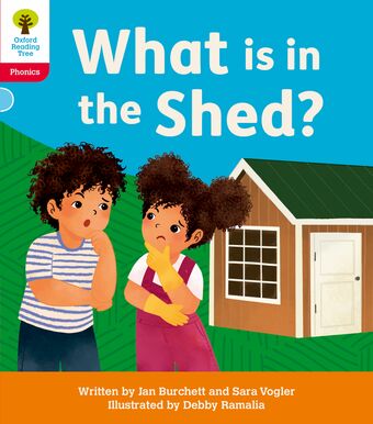 ORT: Floppy's Phonics Decoding Practice: Oxford Level 4: What is in the Shed? book cover