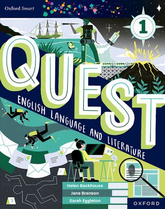 Oxford Smart Quest English Language and Literature Student Book 1 book cover