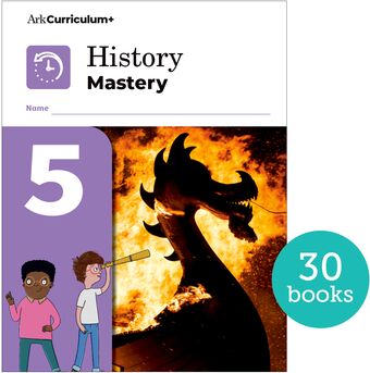 History Mastery: History Mastery Pupil Workbook 5 Pack of 30 book cover