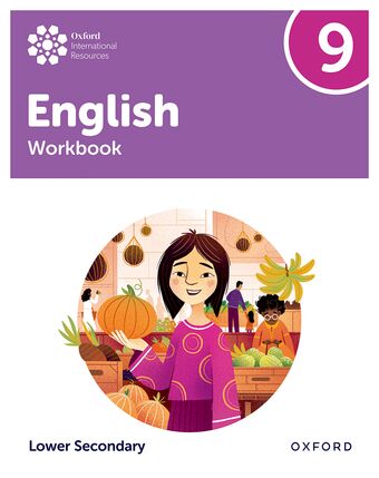 Oxford International Lower Secondary English: Workbook 9 book cover