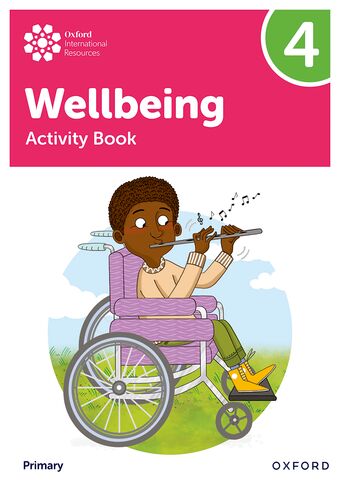 Oxford International Primary Wellbeing: Activity Book 4 book cover