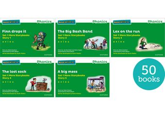Read Write Inc. Phonics: Green Set 1 More Storybooks Pack of 50 book cover
