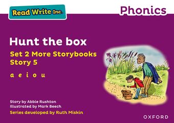 Read Write Inc Phonics: Purple Set 2 More Storybook 5 Hunt the box book cover