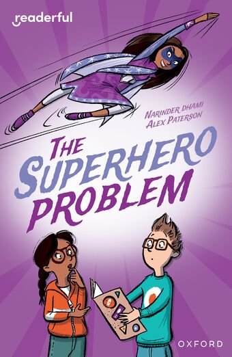 READ IND LIB: OXF Reading 18 The Superhero Problem book cover