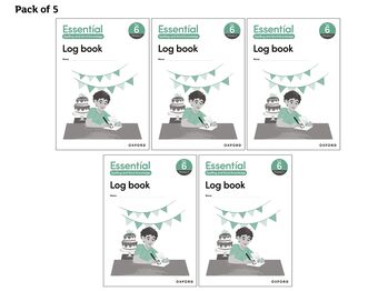 Essential Spelling and Word Knowledge: Year 6 Year 6 Log Book Pack of 5 book cover