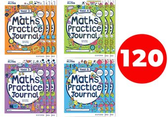 White Rose Maths Practice Journals Key Stage 2 Easy Buy Pack book cover
