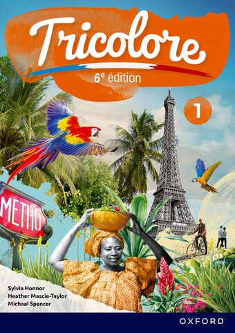 Tricolore 6e Student Book 1 book cover