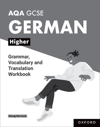 AQA GCSE German Higher Grammar, Vocabulary and Translation Workbooks Pack of 8 book cover