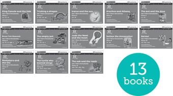 Read Write Inc Phonics: Black & White Grey 7 More SB Mix Pack 13 book cover