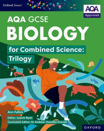 AQA Smart GCSE Biology for Combined Science: Trilogy Student Book book cover