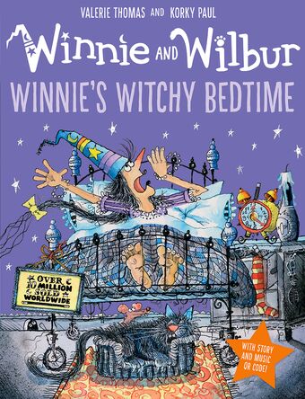 Winnie & Wilbur: Winnie's Witchy Bedtime PB & Audio book cover