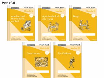 Read Write Inc Fresh Start: 2024 Modules 16-20 - Pack of 25 book cover