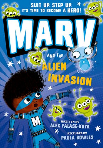 Marv and the Alien Invasion book cover