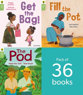 Oxford Reading Tree Green Sparks: level 2 LEVEL 2 PACK of 36 book cover