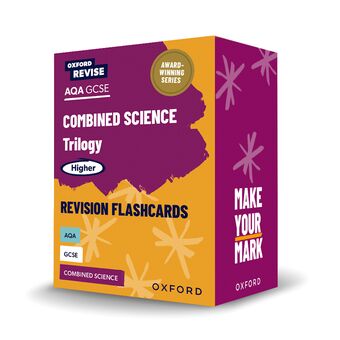 Oxford Revise: AQA GCSE Combined Science Revision Flashcards Higher book cover