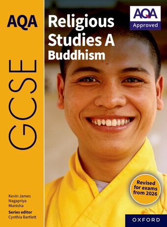 AQA A GCSE RS:Buddhism Paperback 2nd Edition book cover