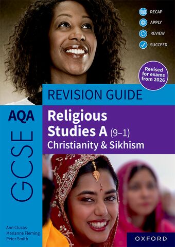 AQA GCSE RS:Christianity/Sikhism Revision Guide Paperback 2nd Edition book cover