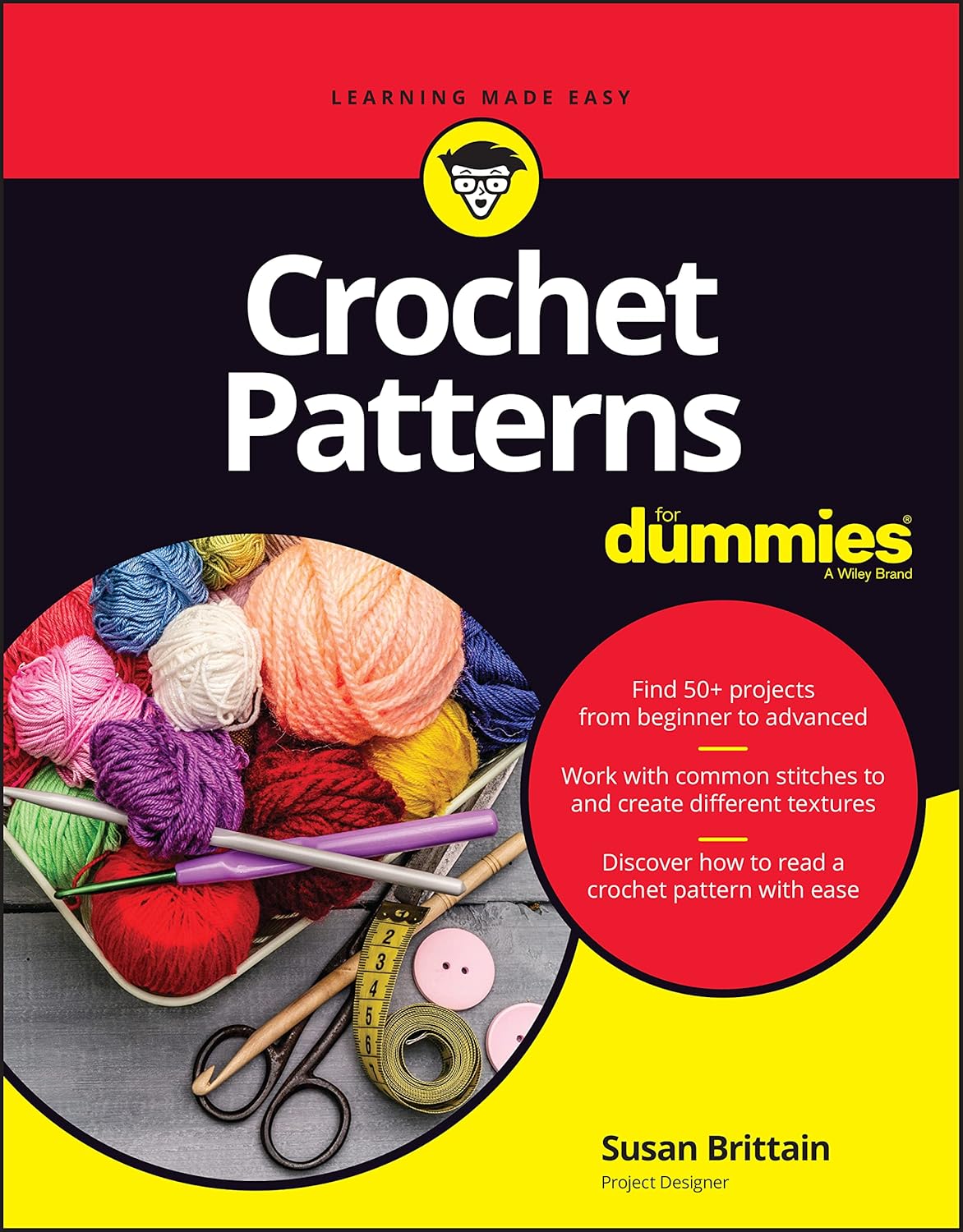 Crochet Patterns For Dummies cover