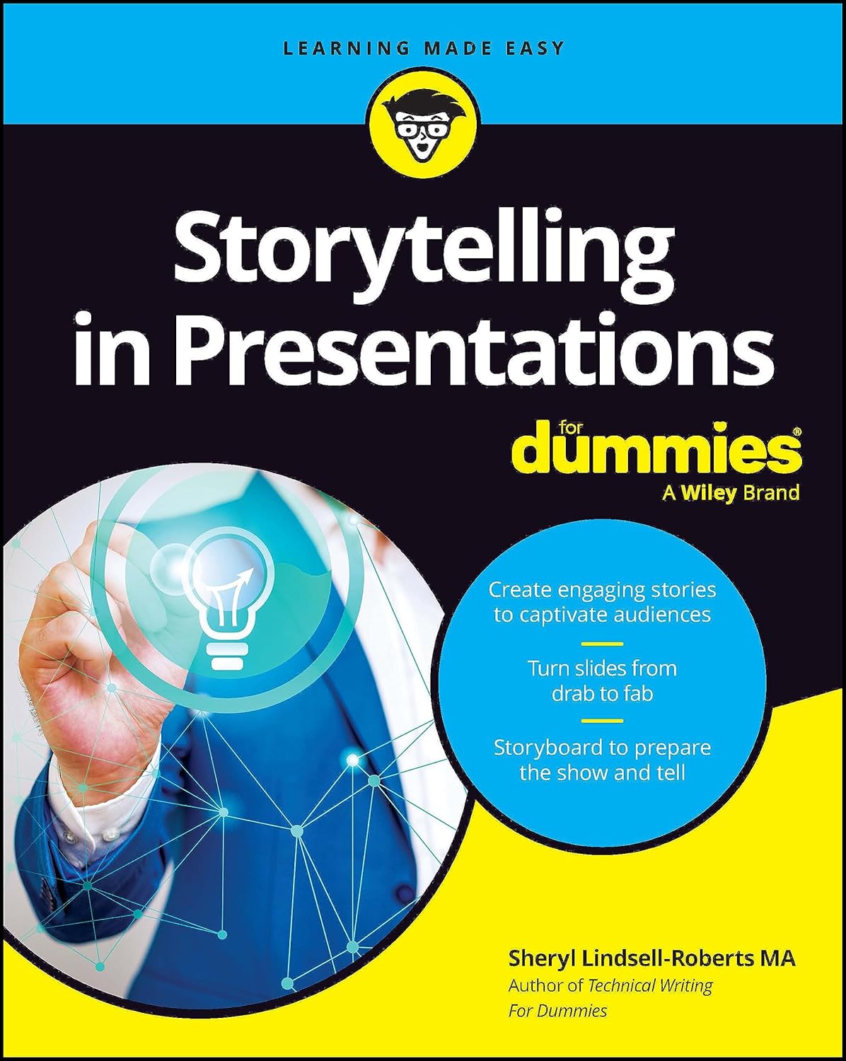 Storytelling in Presentations For Dummies cover