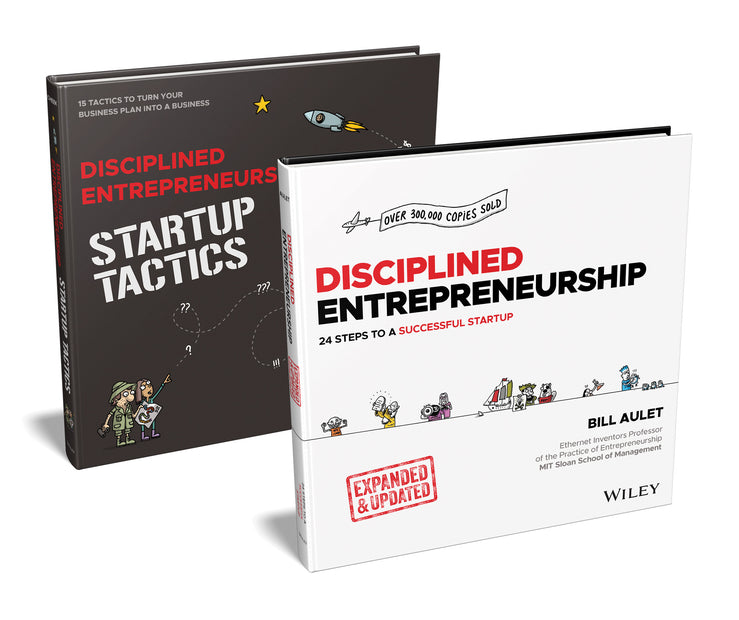 Disciplined Entrepreneurship Bundle: Includes Disciplined Entrepreneurship, Expanded & Updated + Disciplined Entrepreneurship Startup Tactics cover