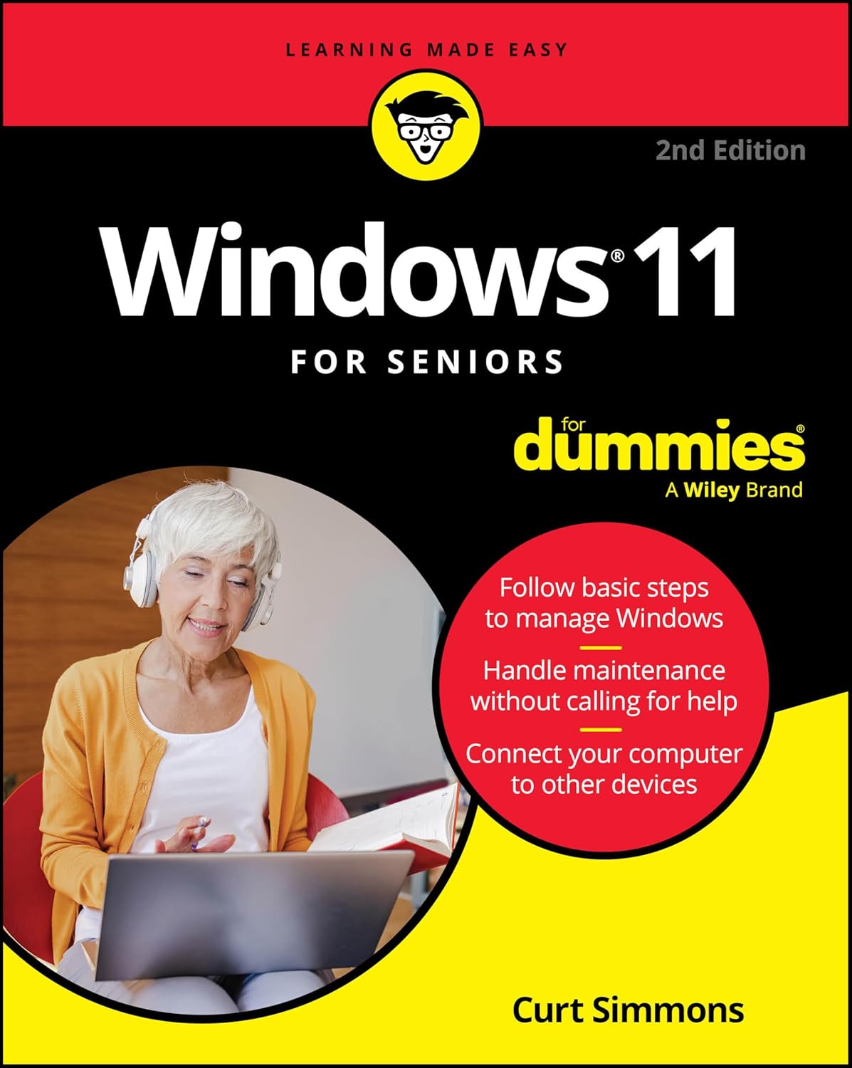 Windows 11 For Seniors For Dummies, 2nd Edition cover