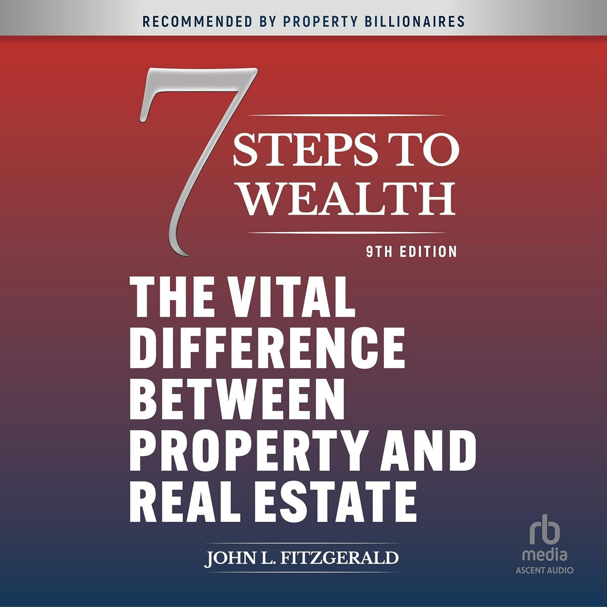 7 Steps to Wealth: The Vital Difference between Property and Real Estate cover
