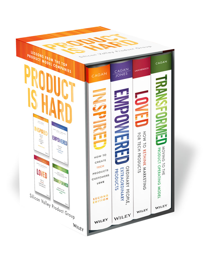 Product is Hard SVPG Box Set: Includes INSPIRED, EMPOWERED, LOVED, and TRANSFORMED cover