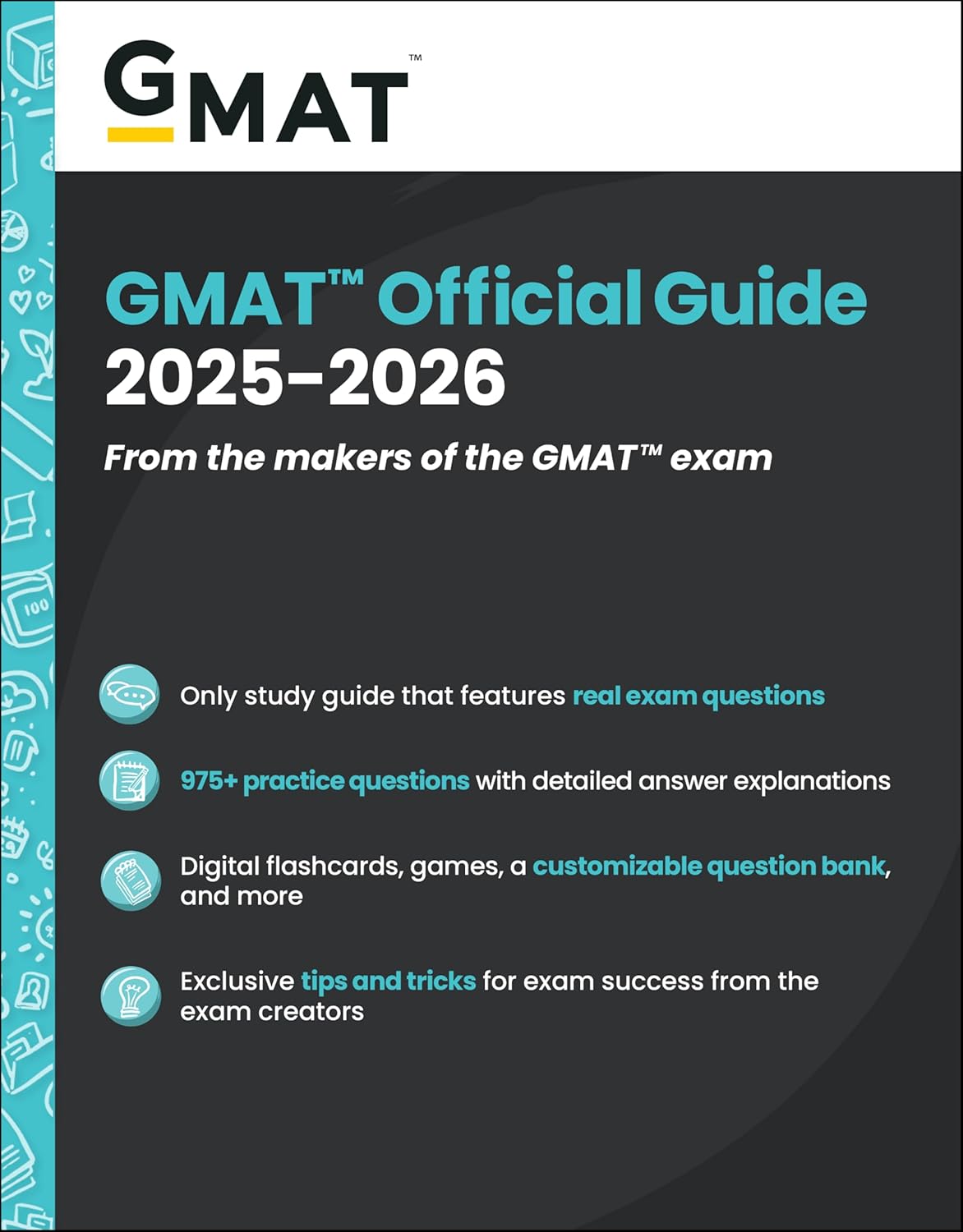 GMAT Official Guide 2025 - 2026: Book + Online Question Bank cover