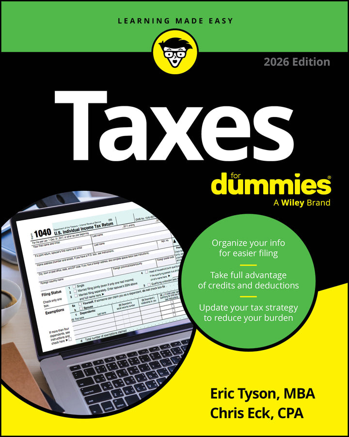 Taxes For Dummies, 2026 Edition cover