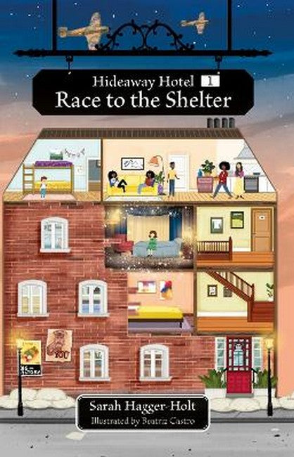 Reading Planet KS2: Hideaway Hotel: Race to the Shelter - Stars/Lime cover